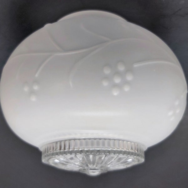 3 Inch Fitter Glass Shade Etsy