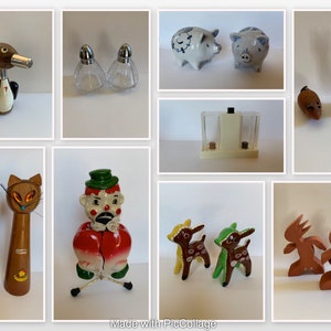 Assorted Vintage Salt and Pepper Shakers - Your Choice!