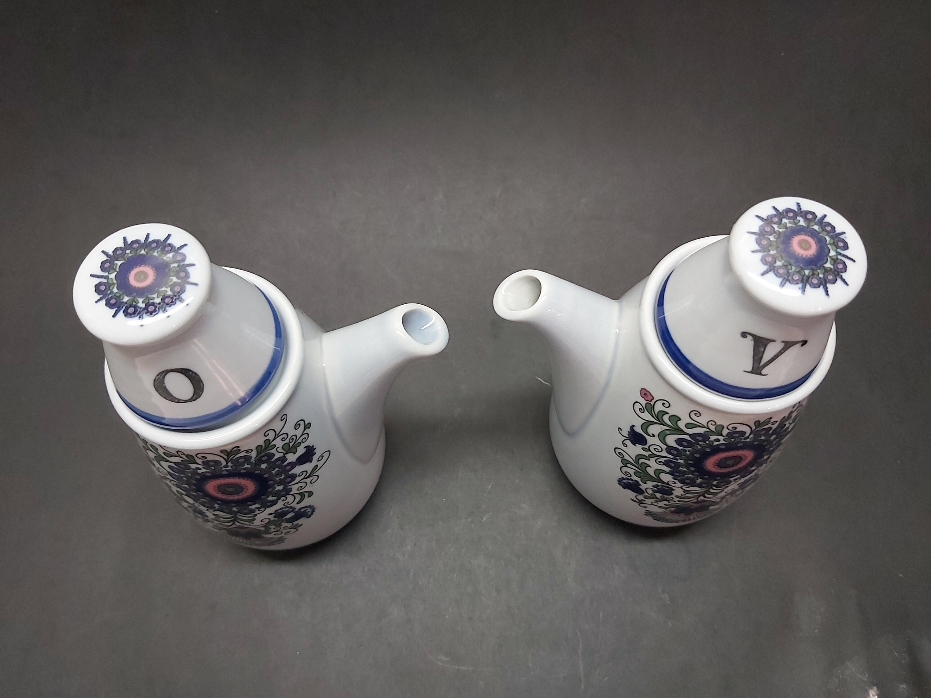 Vintage Goebel Cruet Set West Germany Oil & Vinegar 041860 Etsy