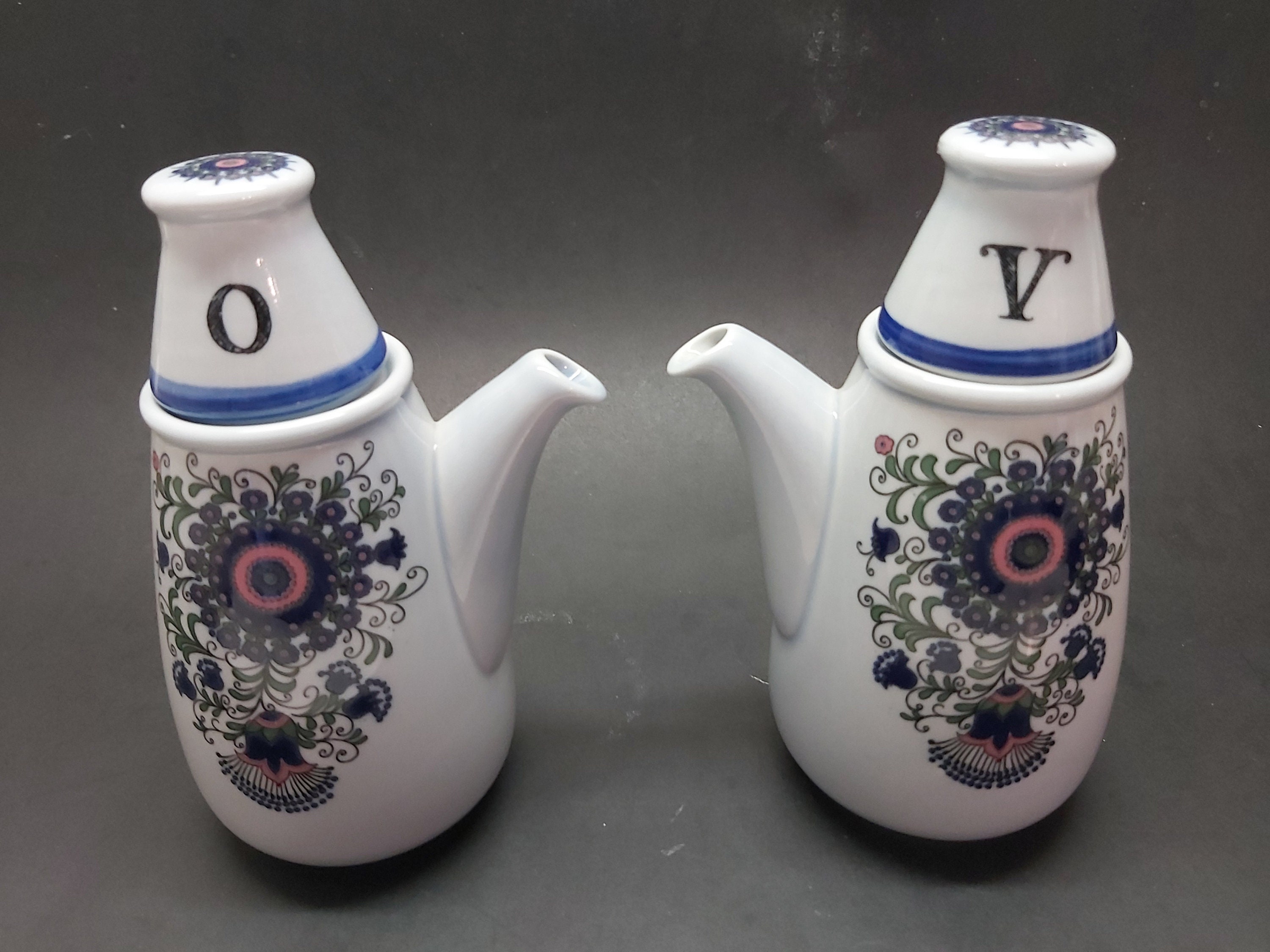 Vintage Goebel Cruet Set West Germany Oil & Vinegar 041860 Etsy