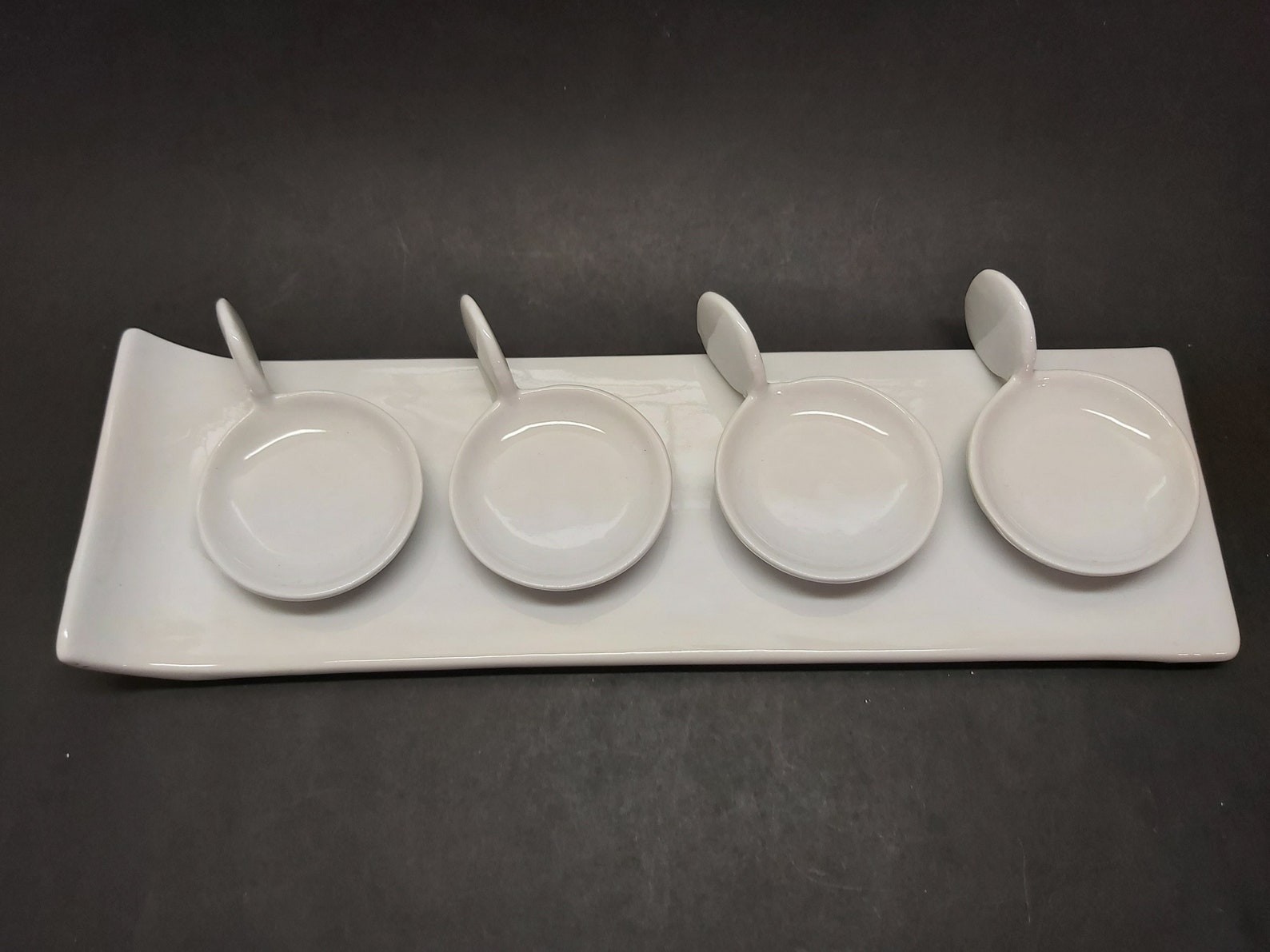 Verdici Design Italian Porcelain Appetizer Condiments Sauces Etsy