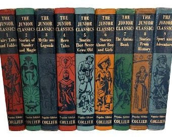 Collier's Junior Classics The Young Folks Shelf Of Books - Your Choice