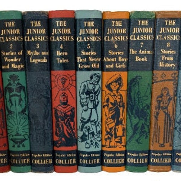 Collier's Junior Classics The Young Folks Shelf Of Books - Your Choice