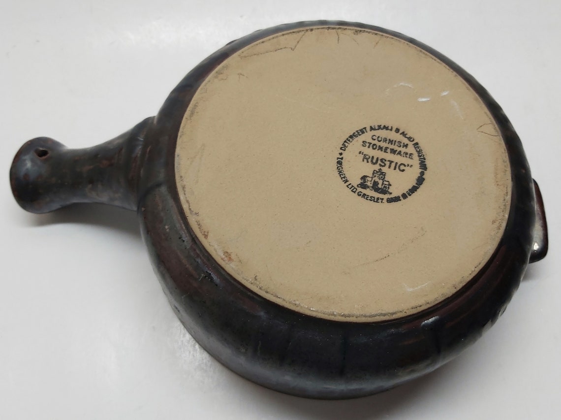 Vintage TG Green England Rustic Casserole Bean Pot Soup Tureen Etsy