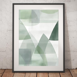 Boho Abstract Print - Unframed, Minimalist Wall Art, Wall Art Print, Boho Print