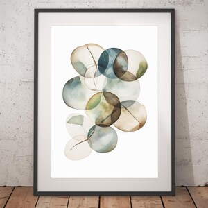 Boho Abstract Print - Unframed, Minimalist Wall Art, Wall Art Print, Boho Print