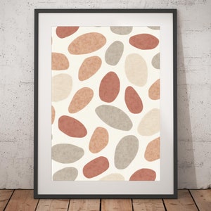 Boho Abstract Print - Unframed, Minimalist Wall Art, Wall Art Print, Boho Print
