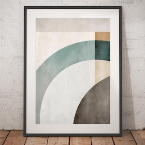 Boho Abstract Print - Unframed, Minimalist Wall Art, Wall Art Print, Boho Print