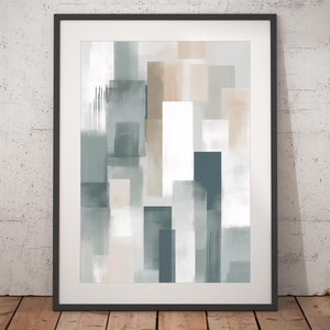 Boho Abstract Print - Unframed, Minimalist Wall Art, Wall Art Print, Boho Print