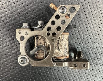 professional handmade tattoo machine oil rub bronze shader