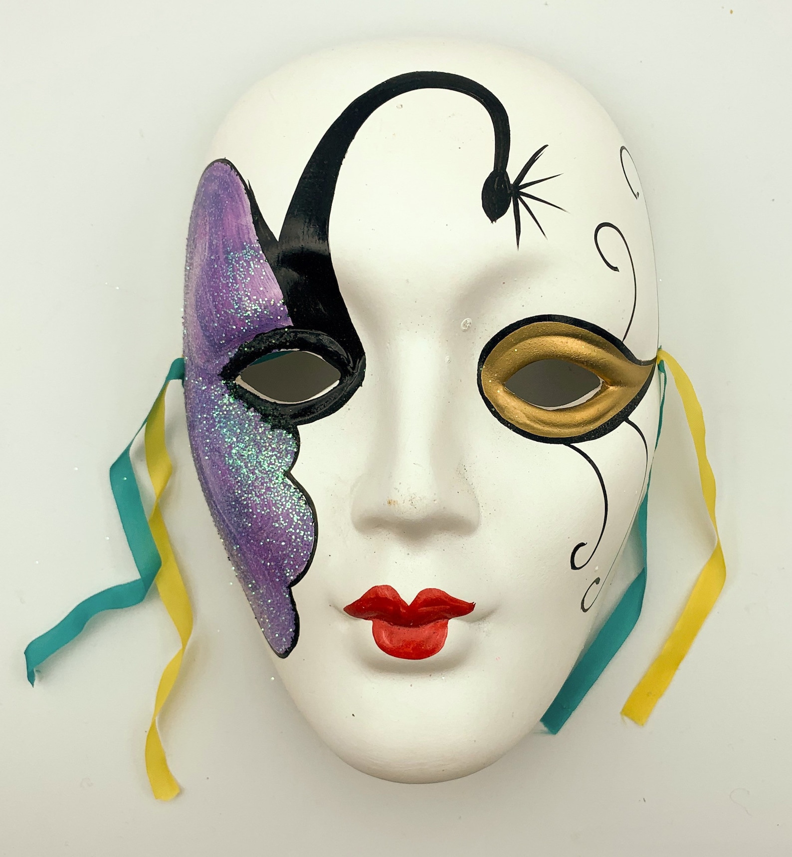 Ceramic Mask for Decoration Etsy
