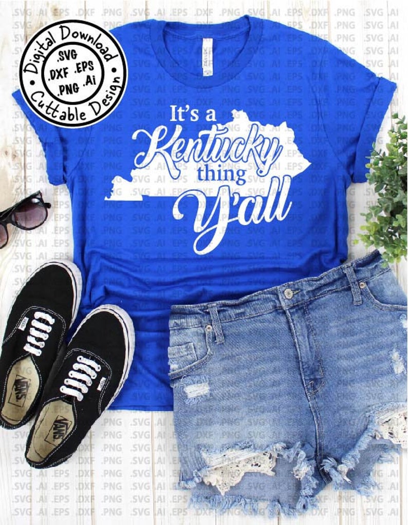 It's A Kentucky Thing Y'all SVG Cut File Vector .svg Etsy