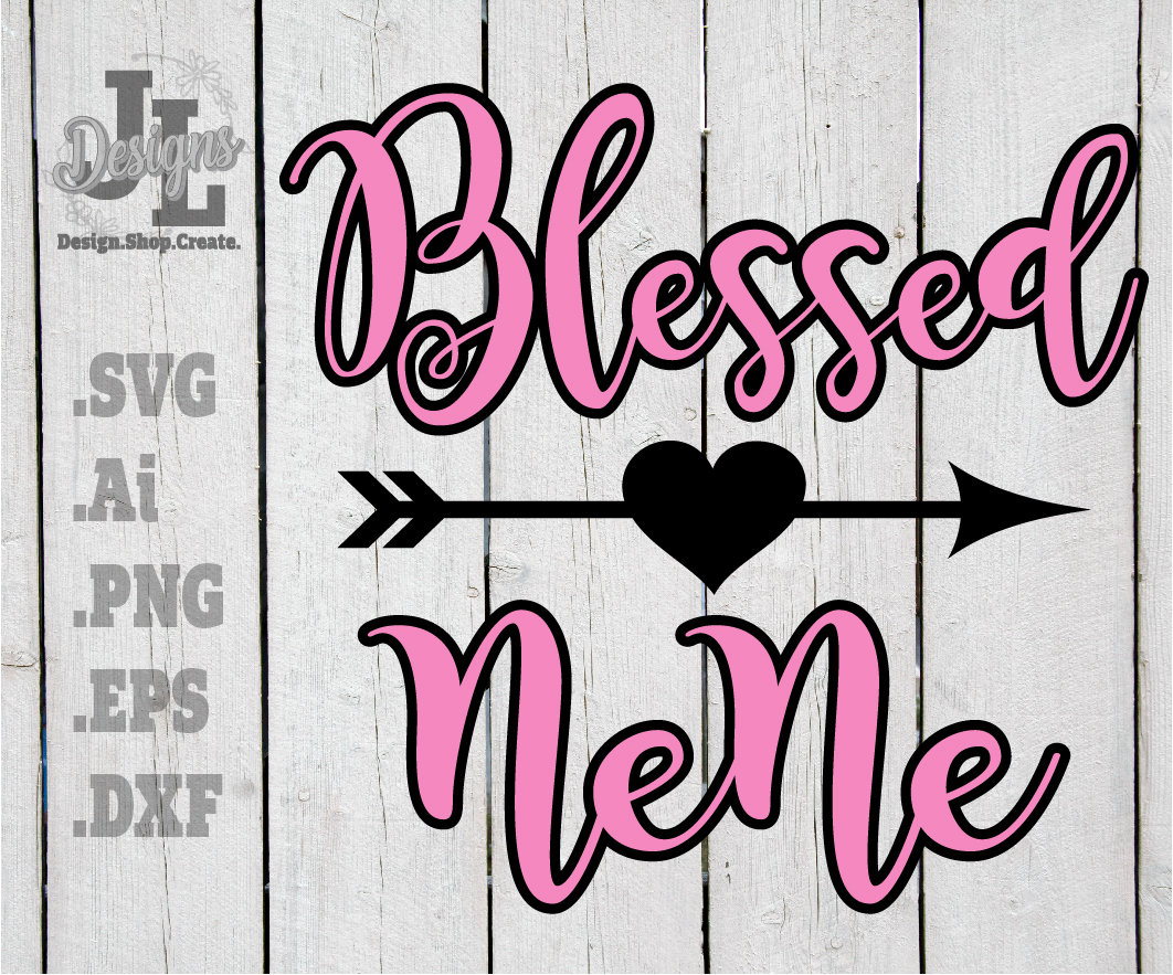Blessed Nene SVG Cut File Vector .svg .ai .eps .dxf .png Cut - Etsy Israel