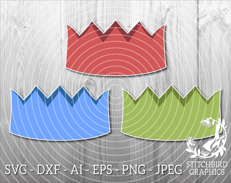 Download Christmas Cracker Paper Hat Bundle SVG DXF Instant ...