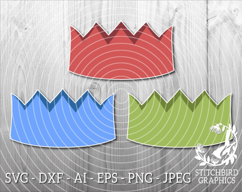 Download Christmas Cracker Paper Hat Bundle SVG DXF Instant Download | Etsy