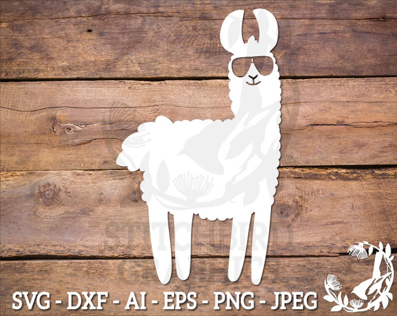 Download Clip Art Art Collectibles Commercial Use Svg Eps Dxf Animal Svg Alpaca Silhouette Studio Cricut Clipart Vector Art Silhouette Svg Llama 2 Svg Instant Download