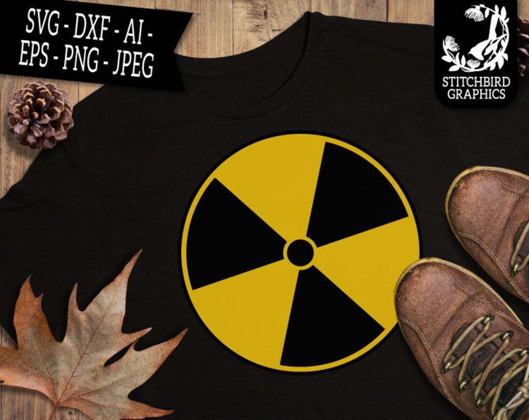Radioactive Sign SVG Instant Download Commercial Use SVG - Etsy UK