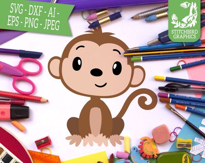 Free Free 138 Cute Baby Monkey Svg SVG PNG EPS DXF File