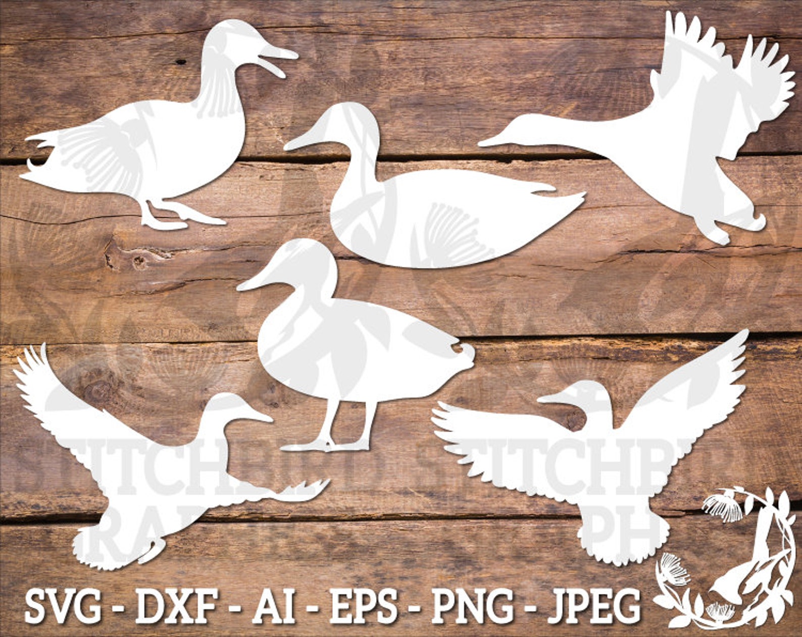 Download Duck Bundle SVG Instant Download Vector Art Commercial Use | Etsy