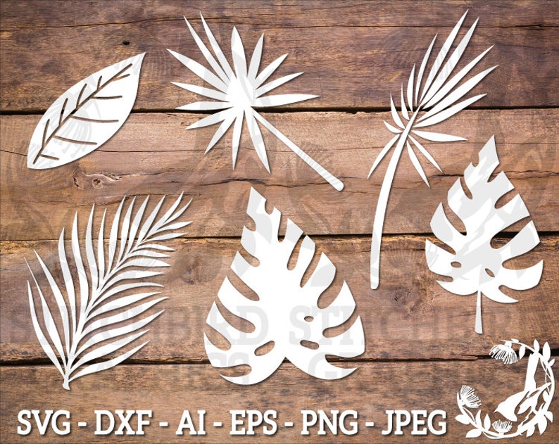 Download Commercial Use Svg Eps Instant Download Dxf Tropical Leaves Svg Silhouette Studio Cricut Plant Svg Silhouette Svg Clipart Leaf Svg Clip Art Art Collectibles Delage Com Br