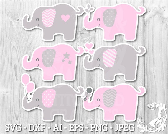 Free Free 158 Pink Baby Elephant Svg SVG PNG EPS DXF File