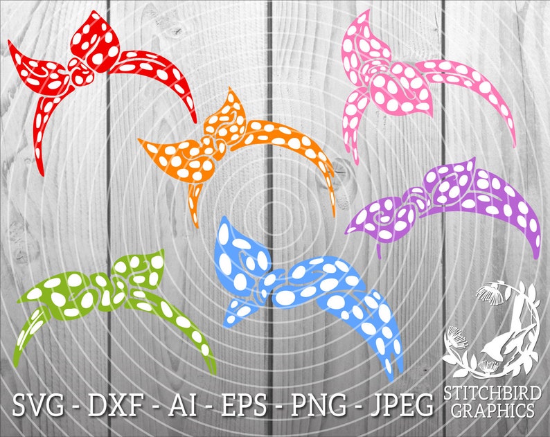 Download Bandana Bundle SVG Instant Download Vector Art Commercial ...