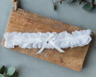 Garter Maleen made of fine lace