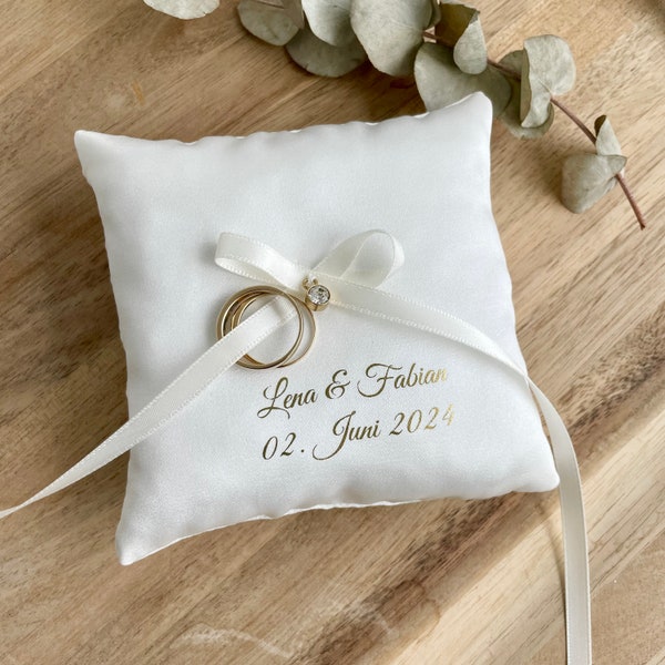 Ring cushion Marie | personalized