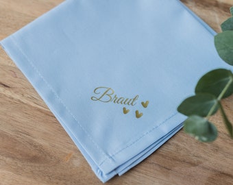 Handkerchief for the bride - tears of joy