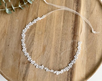 Hoofdband Ivy | Bloemenaccessoire voor boho-bruiloften en festivals