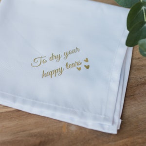 Handkerchief Happy Tears - For the tears of joy