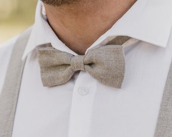 Men's bow tie Natural