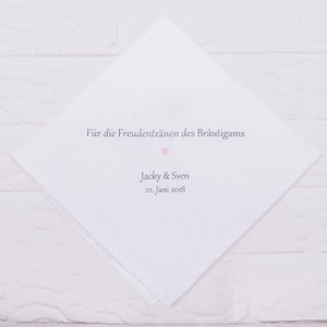 Handkerchief Groom - Tears of Joy