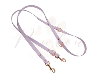 correa individual para perro Biothane en el color y la longitud deseados - ajustable o con correa de mano