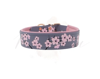 Collar biotano Wild Flower Sakura acolchado con softshell