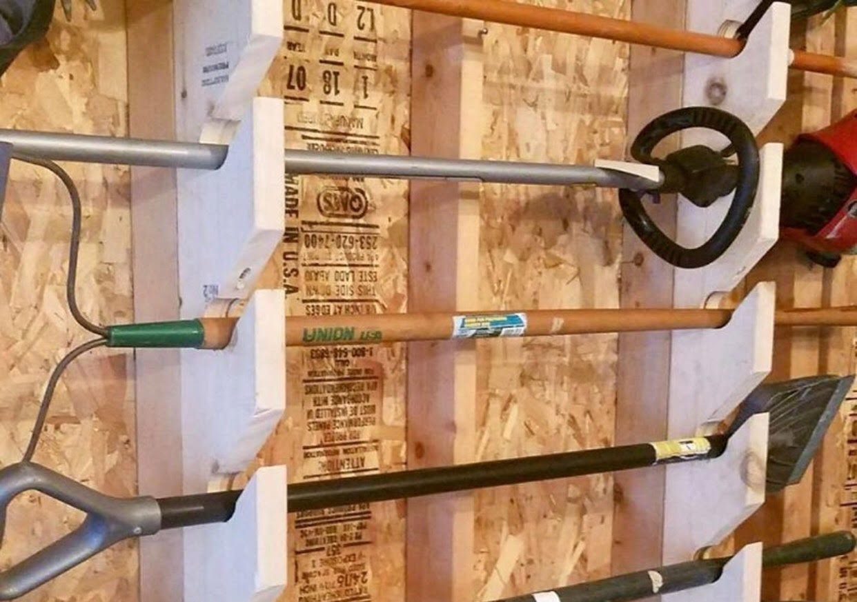 The Original Yard Tool Rack | Etsy