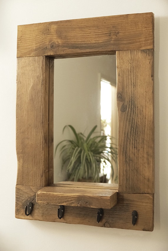 rustic wall mirrors for bathroom