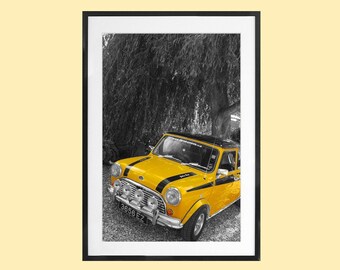Mini Cooper Wall Art | Etsy