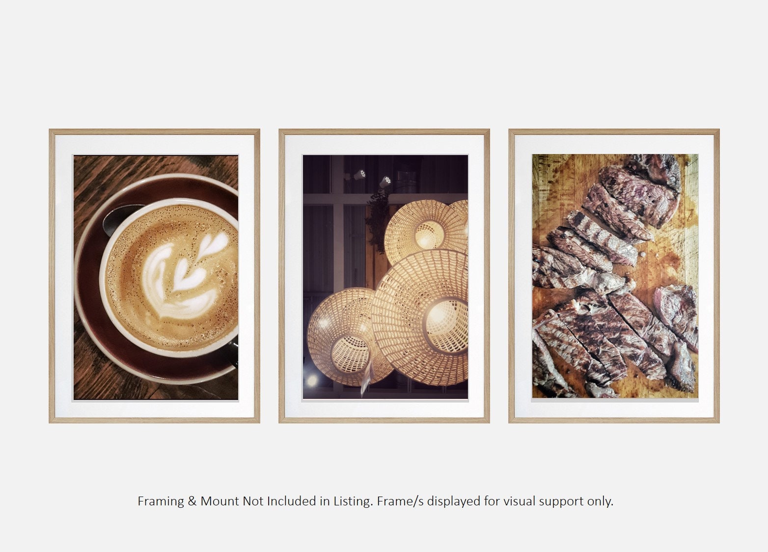 Kitchen Print Set of 3 Kitchen Prints Wall Art Kitchen Etsy