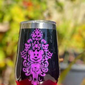 The haunted mansion - Disney Tumbler - Haunted Mansion Tumbler - Reusable Tumbler - Wine Tumbler