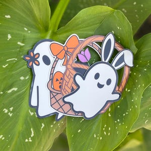 Easterween Stickers - Easter Stickers - Halloween on Easter Stickers - Free Shipping