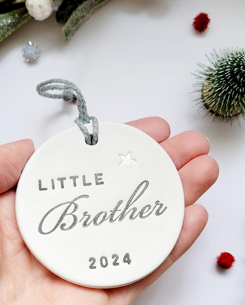 BIG Brother Little Brother 2024 Baubles, Brothers Christmas Tree