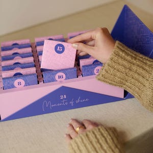Calendrier De L'Avent 2025 Bijoux Cristal - 24 Surprises En Pierres Naturelles Pour Femmes, Adolescentes - 10