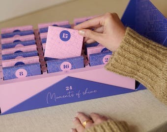 melovely Jewelry Advent Calendar 2025 | 24 Days of Surprise Jewelry | Stainless Steel & Gold Plating | Limited Edition