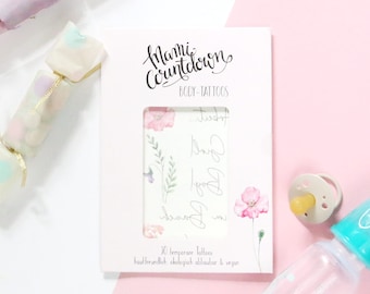 Mommy Countdown Body Tattoos