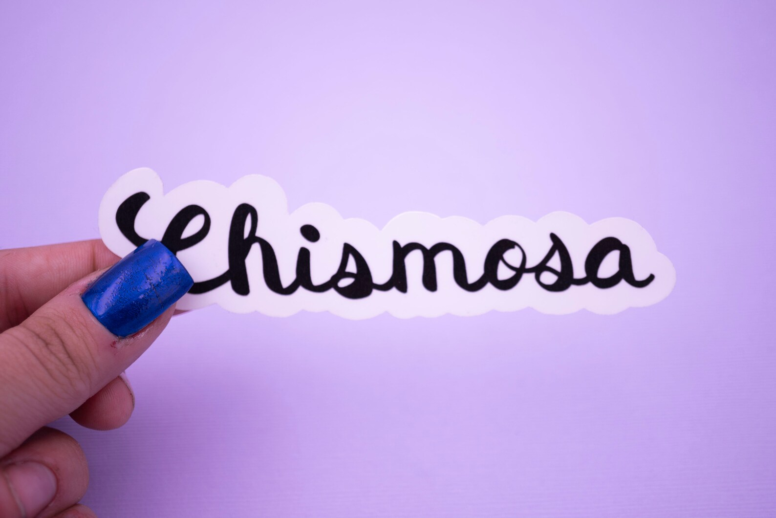 Chismosa Sticke Chismosa Calligraphy Sticke Chismosa Etsy