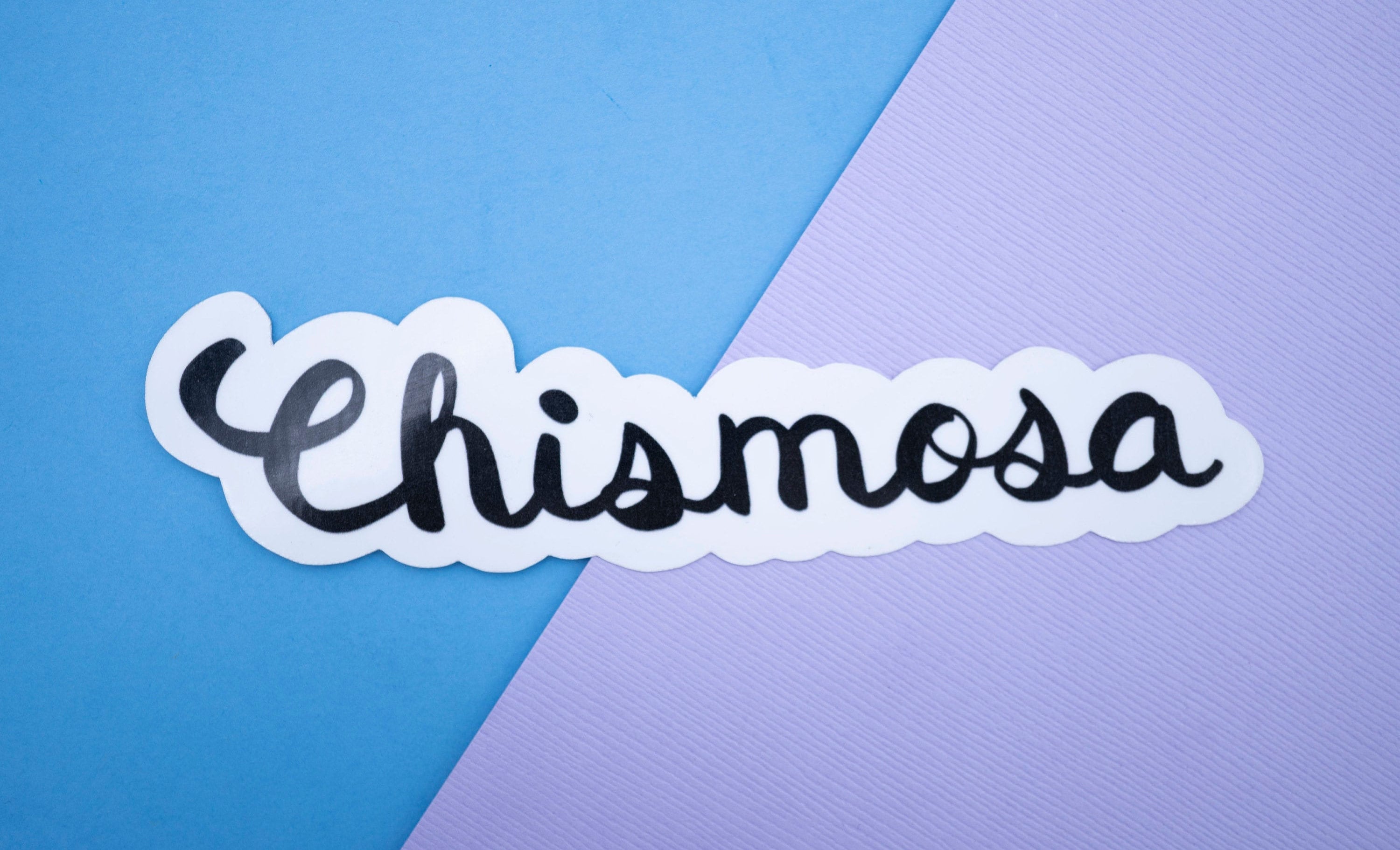 Chismosa Sticke Chismosa Calligraphy Sticke Chismosa Etsy
