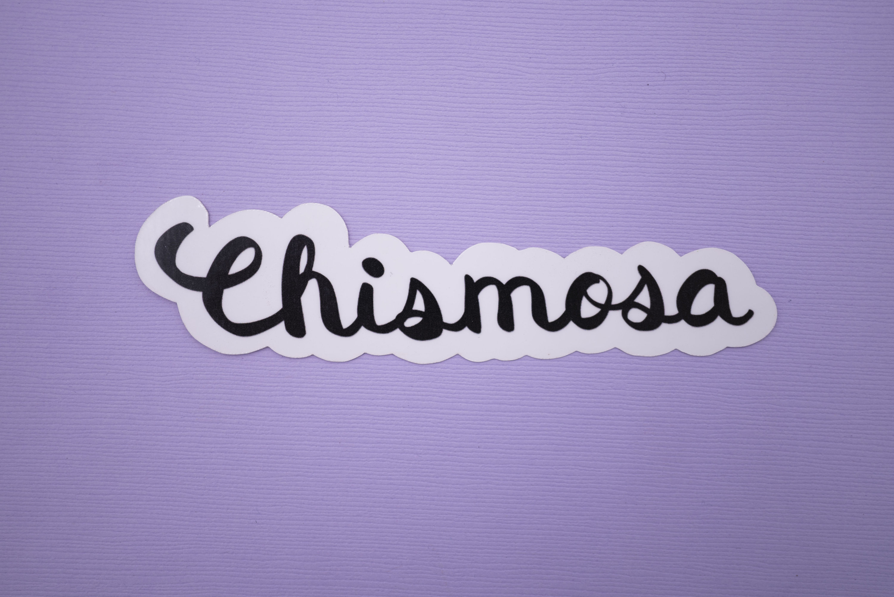 Chismosa Sticke Chismosa Calligraphy Sticke Chismosa Etsy