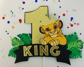 Decorations Cake Toppers Lion King Disney Personalised Cake Topper 7 5 Edible Wafer Paper Home Garden