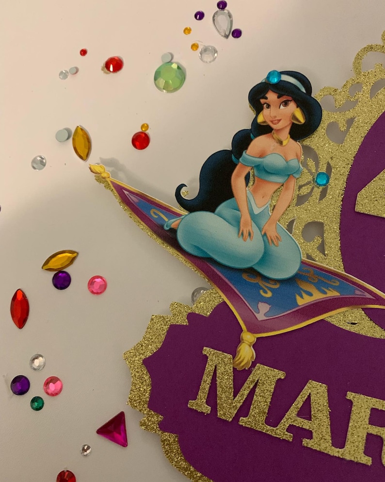 Free Free 51 Printable Princess Jasmine Cake Topper SVG PNG EPS DXF File